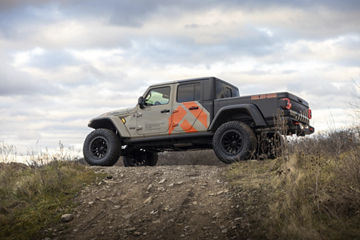 2022 Jeep Gladiator - Fuel PISTON - Black Wheel Pros
